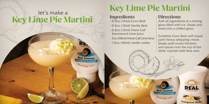 Key Lime Pie Martini